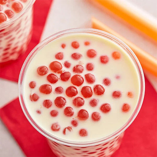 Bobalife Popping Boba Raspberry Raspberry POPPING BOBA : 3.5 Kg bottle – BUBBLE TEA CANADA